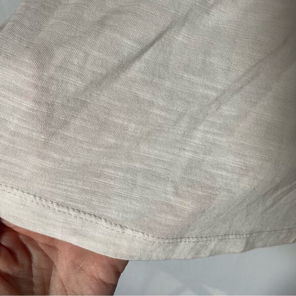 Sanctuary by Anthropologie White Eyelet Puff Sleeve Blouse T shirt Size Small - Picture 7 of 7